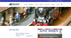 Desktop Screenshot of alphamodels.be